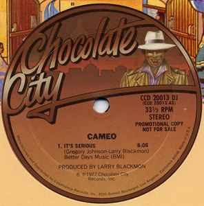 Cameo - It's Serious album cover