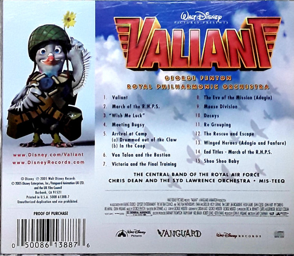 last ned album George Fenton - Valiant Original Motion Picture Soundtrack