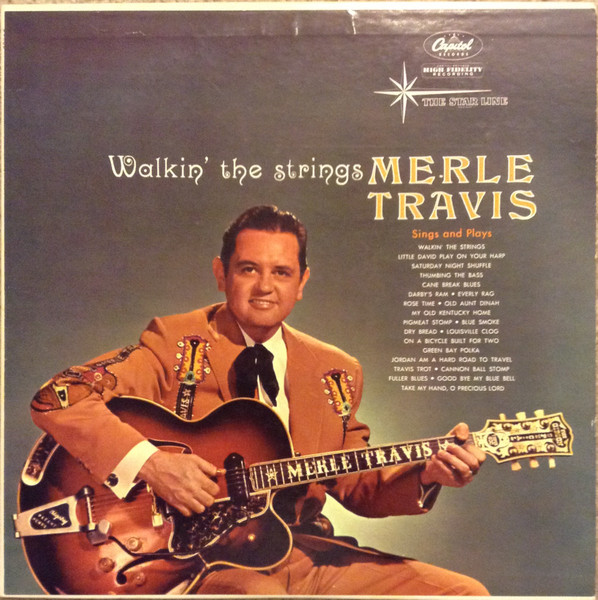 Merle Travis the Merle Travis Guitar Capitol 12 "LP 33 RPM 