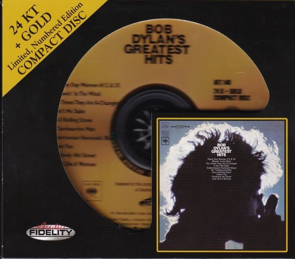 Bob Dylan – Bob Dylan's Greatest Hits (2012, Gold CD, CD) - Discogs