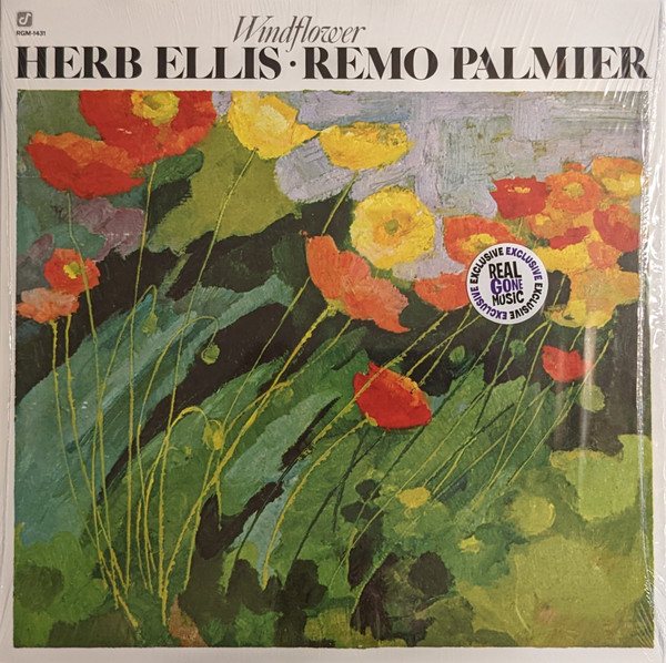 Herb Ellis • Remo Palmier – Windflower (2022, Yellow & Orange