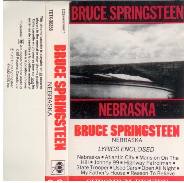 Bruce Springsteen – Nebraska (1982, Cassette) - Discogs