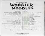 Cover of David Shrigley's Worried Noodles, 2007, CD