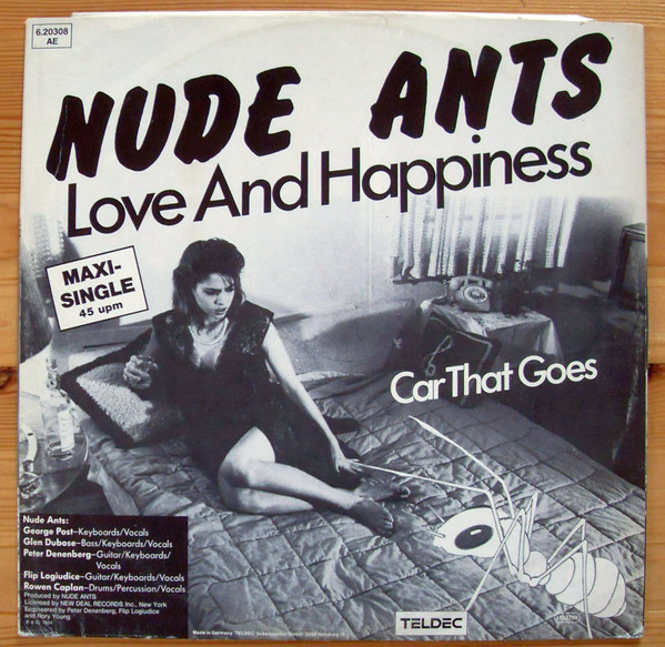 Nude Ants – Love And Happiness / Car That Goes (1984, Vinyl) - Discogs