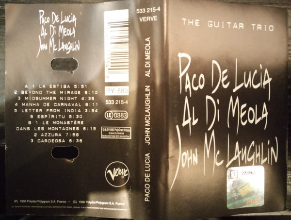 Paco De Lucía, Al Di Meola, John McLaughlin - The Guitar Trio