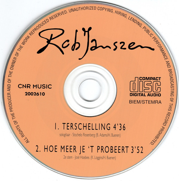 Album herunterladen Rob Janszen - Terschelling