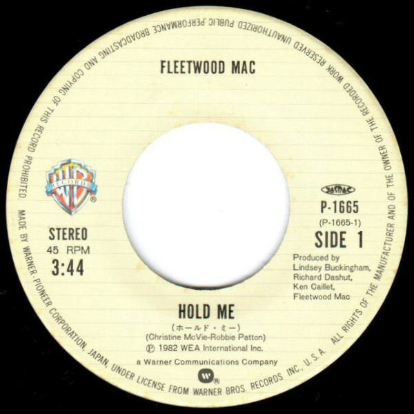 baixar álbum Fleetwood Mac フリートウッドマック - ホールドミー Hold Me