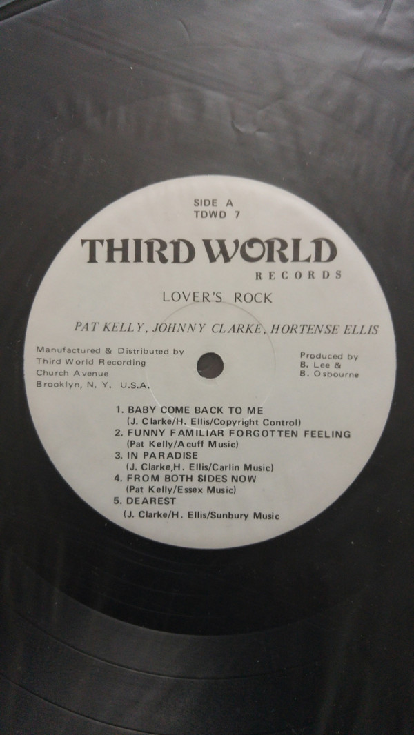 lataa albumi Pat Kelly Johnny Clarke Hortense Ellis - Lovers Rock