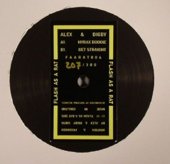 Alex & Digby – FAARAT004 (2015, Vinyl) - Discogs