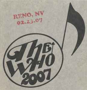 The Who - 2007 - Reno, NV  02.23.07