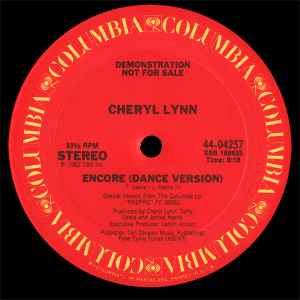 Cheryl Lynn - Encore (Dance Version) album cover