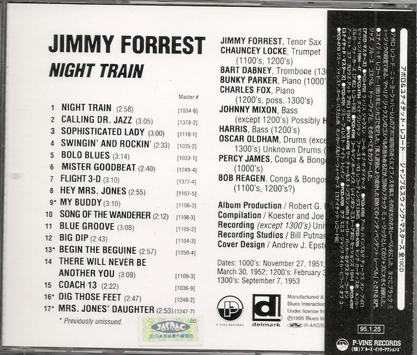 télécharger l'album Jimmy Forrest - Night Train