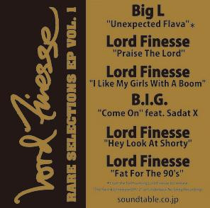 Lord Finesse – Rare Selections EP Vol. 1 (2008, Vinyl) - Discogs