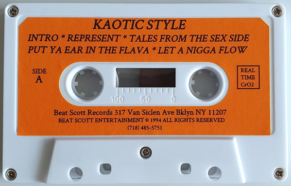 Kaotic Style – A Diamond In Da Ruff (1994, Cassette) - Discogs