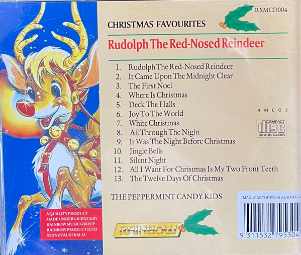 Album herunterladen The Peppermint Kandy Kids - Rainbow Presents Rudolph The Red Nosed Reindeer