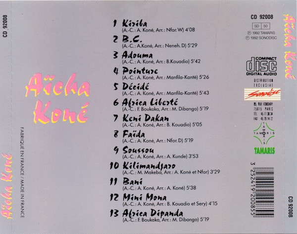 last ned album Aïcha Kone - Poro Dance