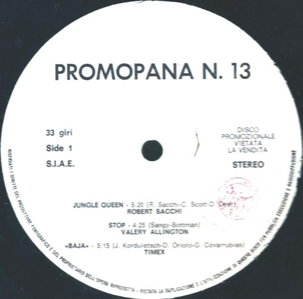 descargar álbum Various - Promopana N 13