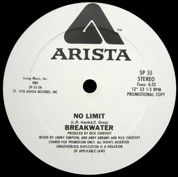 Breakwater – No Limit (2023, Blue Transparent, Vinyl) - Discogs