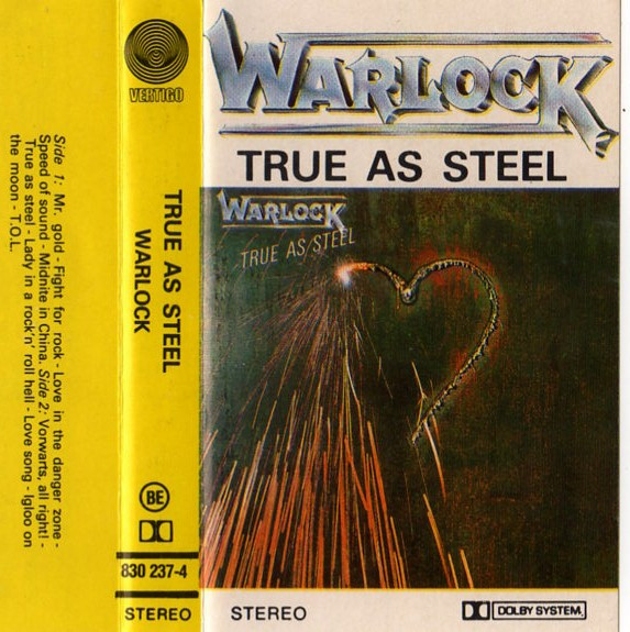 Warlock - True As Steel | Releases | Discogs