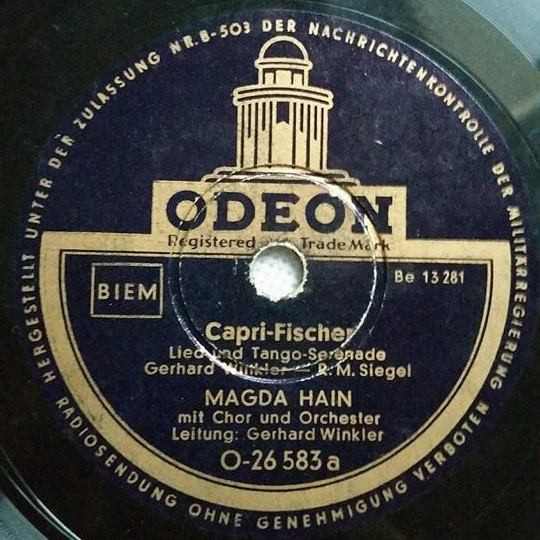 ladda ner album Download Magda Hain - Capri Fischer Möve Du Fliegst In Die Heimat album