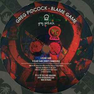 Greg Pidcock - Blame Game album cover