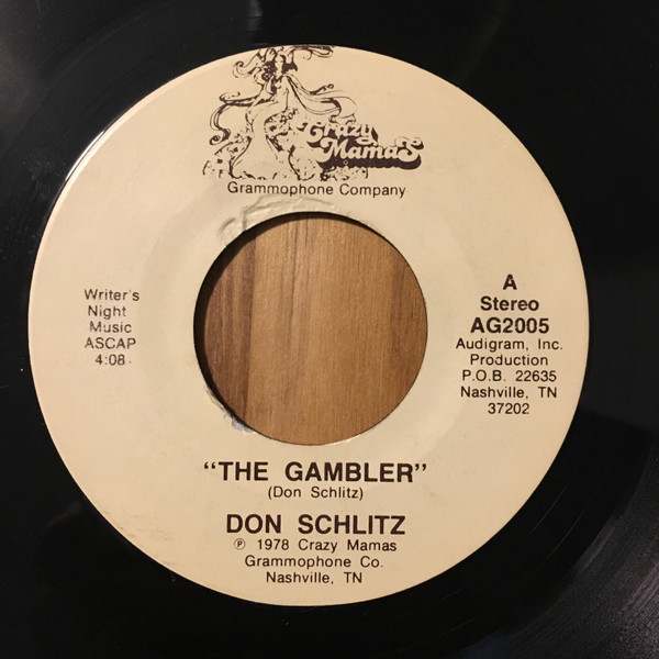 last ned album Don Schlitz - The Gambler You Cant Take It With You