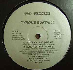 Tyrone Burwell - Memories album cover