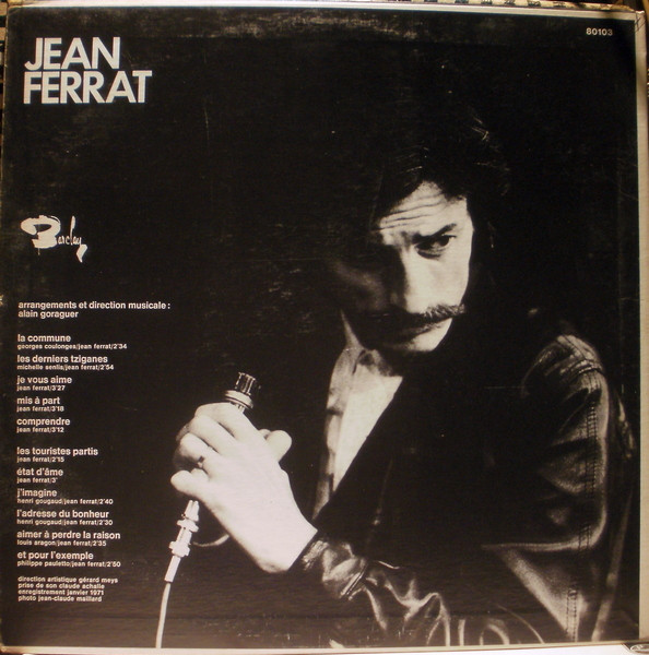 Jean Ferrat - Jean Ferrat | Barclay (80103) - 2