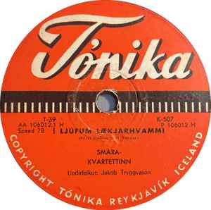 Smárakvartettinn Á Akureyri - Í Ljúfum Lækjarhvammi / Manstu Ekki Vina album cover