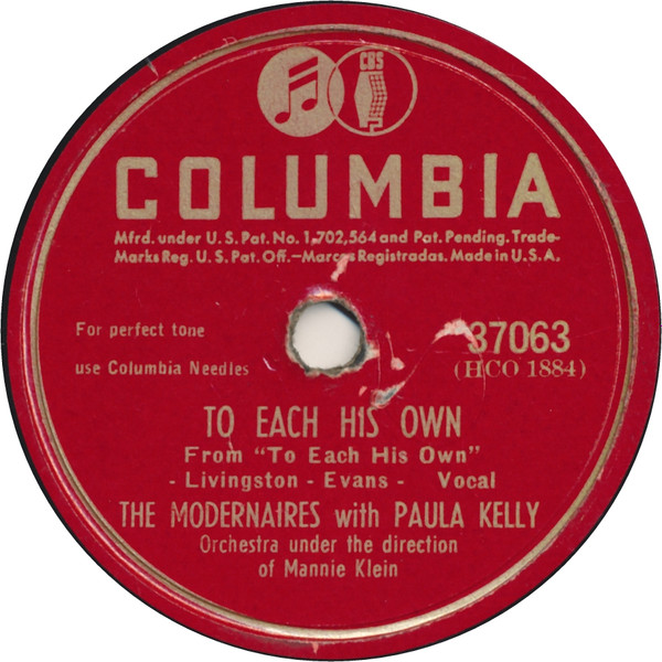 Album herunterladen The Modernaires With Paula Kelly - To Each His Own Holiday For Strings