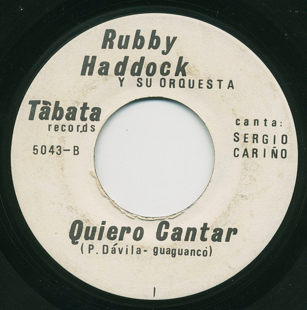 last ned album Rubby Haddock Y Su Orquesta - Son Los Nervios Quiero Cantar
