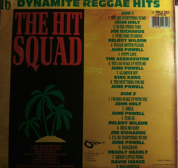 Album herunterladen Various - The Hit Squad 16 Dynamite Reggae Hits