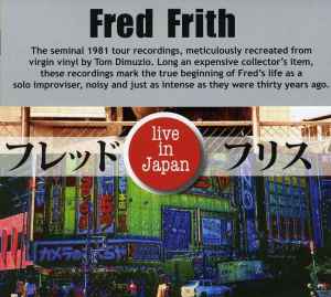 Fred Frith - Live In Japan