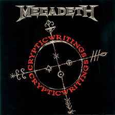 Megadeth - Cryptic Writings album cover