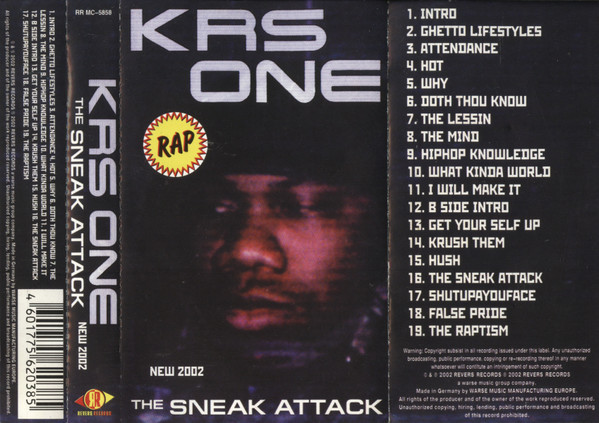 KRS One - The Sneak Attack | Releases | Discogs