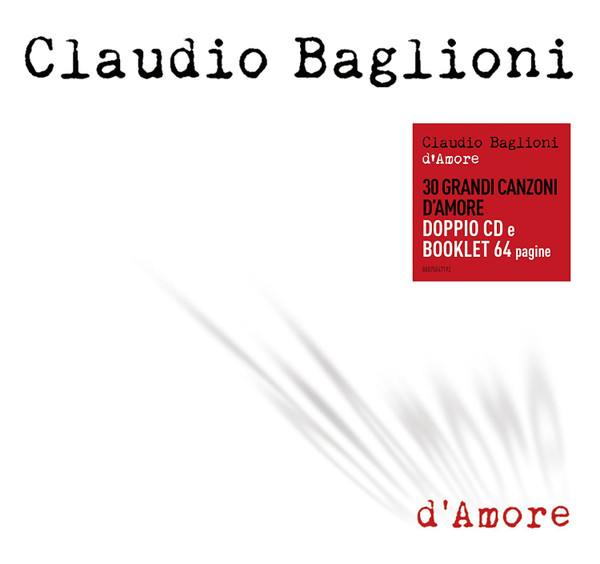 Claudio Baglioni – D'Amore (2015, Digibook, CD) - Discogs