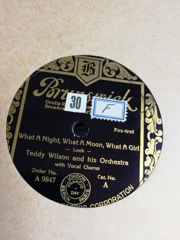 Album herunterladen Teddy Wilson And His Orchestra - What A Night What A Moon What A Girl Its Too Hot For Words