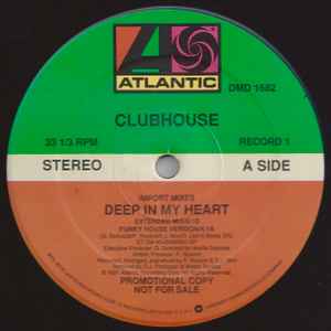 Clubhouse – Deep In My Heart (1991, Vinyl) - Discogs