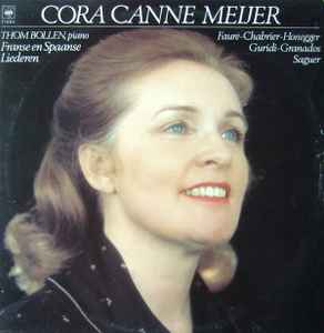 Cora Canne Meijer - Franse En Spaanse Liederen album cover