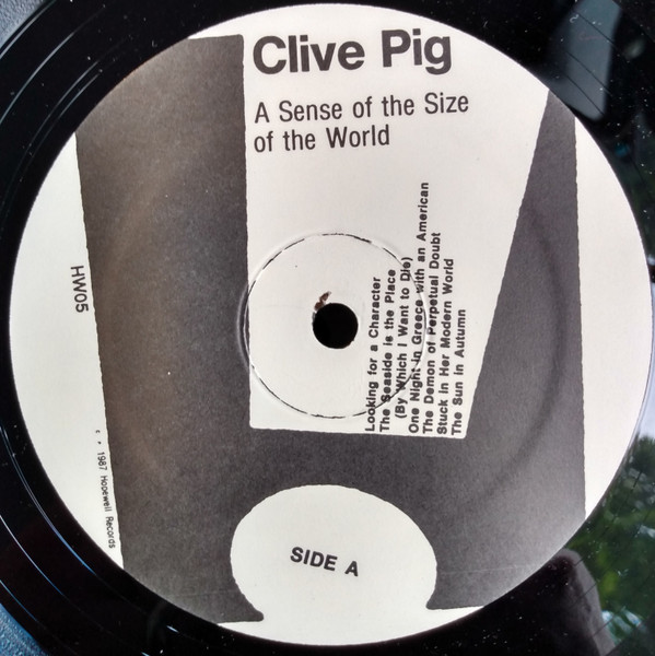 lataa albumi Clive Pig - A Sense Of The Size Of The World