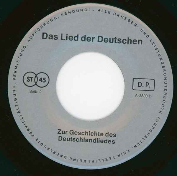 descargar álbum Joseph Haydn Hoffmann v Fallersleben - Das Lied Der Deutschen