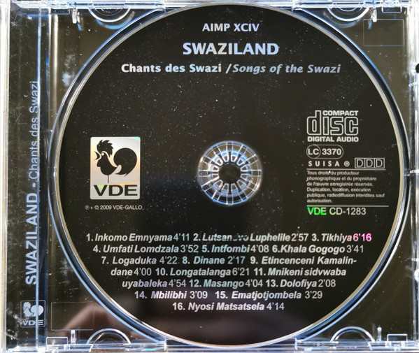 baixar álbum Various - Swaziland Chants Des Swazi Songs Of The Swazi