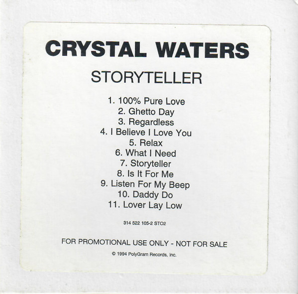 Crystal Waters - Storyteller | Releases | Discogs