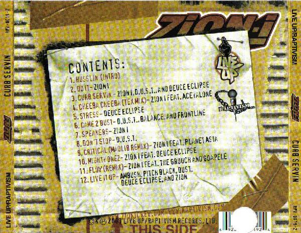 ladda ner album ZionI - Presents Curb Servin The Mixtape Sessions