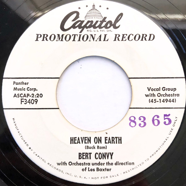 ladda ner album Bert Convy - Heaven On Earth
