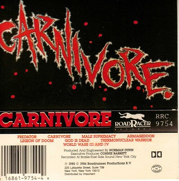 Carnivore (DVD, 2002) Pre - Owned 24543055709