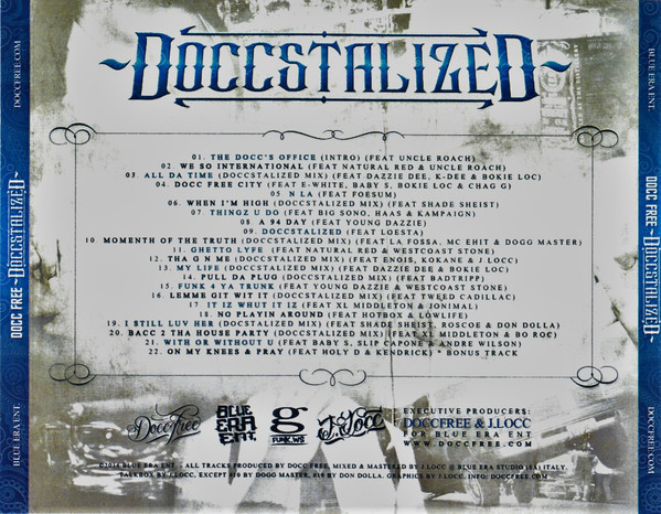 Docc Free – Doccstalized (2013, CD) - Discogs