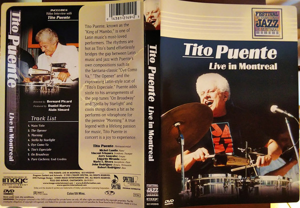 Tito Puente – Live In Montreal (DVD) - Discogs