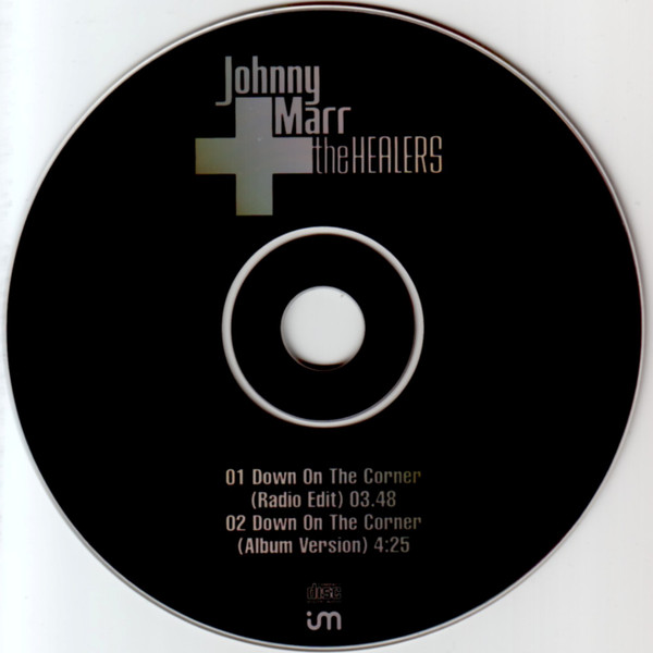 Omitido logo Tratado Johnny Marr + The Healers – Down On The Corner (2003, CD) - Discogs
