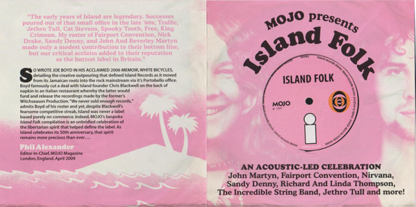 last ned album Various - Mojo Presents Island Folk